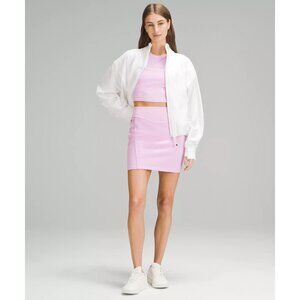 LULULEMON Scuba High Rise Vitapink Mini Skirt Sz XL NEW